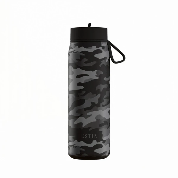 ESTIA HOME ART ΘΕΡΜΟΣ PULSE SAVE THE AEGEAN 500ml DARK CAMO