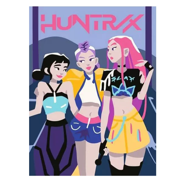 RAVENSBURGER ΖΩΓΡΑΦΙΚΗ ΜΕ ΑΡΙΘΜΟΥΣ CREART K-POP DEMON HUNTERS HUNTRIX