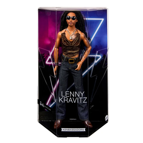 ΣΥΛΛΕΚΤΙΚΗ ΚΟΥΚΛΑ BARBIE SIGNATURE KENBASSADORS LENNY KRAVITZ