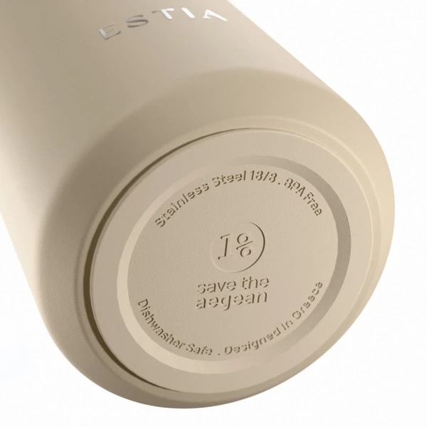 ESTIA HOME ART ΘΕΡΜΟΣ FLOW SAVE THE AEGEAN 800ml DUNE