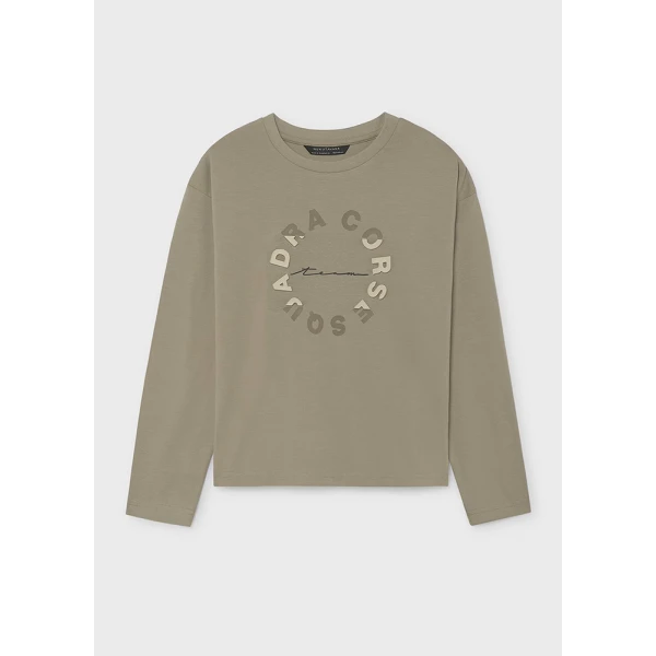 MAYORAL T-SHIRT ΜΑΚΡΥΜΑΝΙΚΟ ΜΠΕΖ