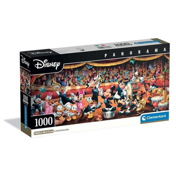 CLEMENTONI ΠΑΖΛ PANORAMA DISNEY ΟΡΧΗΣΤΡΑ 1000 τεμ.