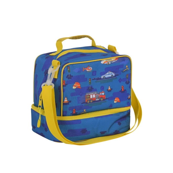 ESTIA HOME ART KIDS LUNCH BAG 6L - CITY HEROES