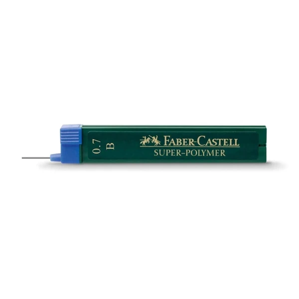 FABER-CASTELL ΠΕΡΙΕΚΤΗΣ 12 ΜΥΤΕΣ POLYMER 0.7mm B
