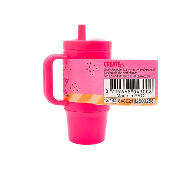 CREATE IT! CANDY EXPLOSION LIP BALM ΣΕ ΣΧΗΜΑ SIPPER - 2 ΧΡΩΜΑΤΑ