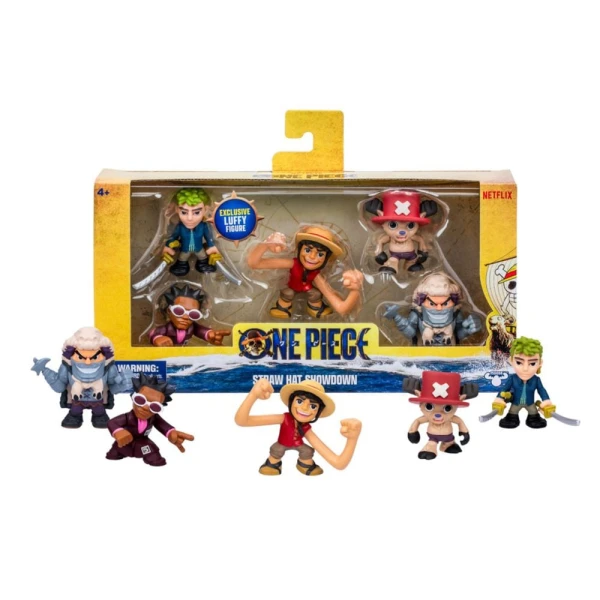 ONE PIECE 5-PACK SET MINI COLLECTIBLE FIGURES