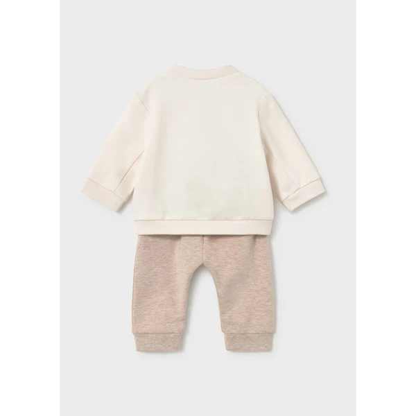 MAYORAL SET FLEECE 4 PIECES  LIGHT GREEN