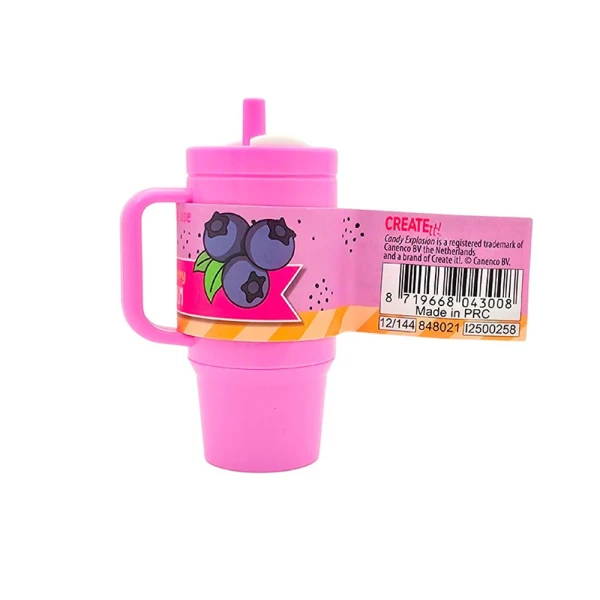 CREATE IT! CANDY EXPLOSION LIP BALM ΣΕ ΣΧΗΜΑ SIPPER - 2 ΧΡΩΜΑΤΑ