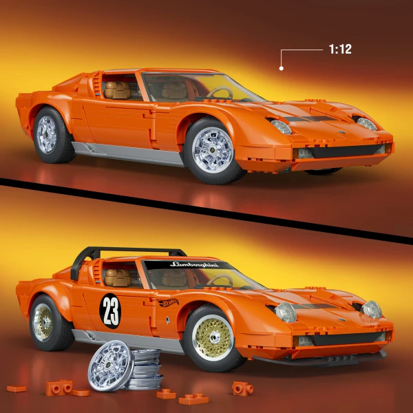 HOT WHEELS PREMIUM SERIES CAR LAMBORGHINI 71 MIURA P400 SV