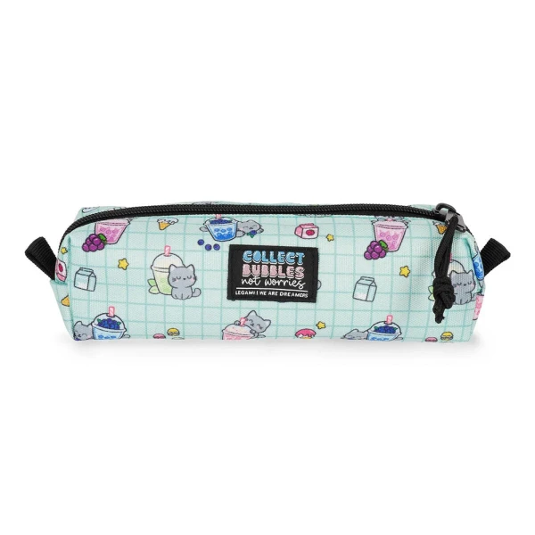 LEGAMI PENCIL CASE WITH ZIPPER KITTY BUBBLE TEA