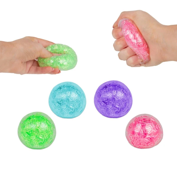 SCRUNCHEMS SQUISHY ASMR CRUNCH BALL - 4 ΧΡΩΜΑΤΑ