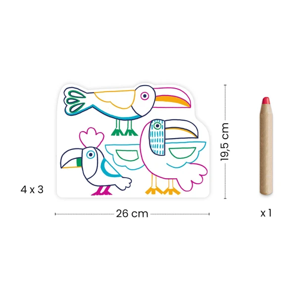 DJECO PAINTING WITH MAGIC JUNGLE PENCIL