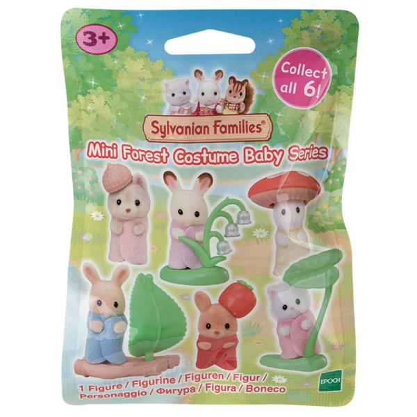 THE SYLVANIAN FAMILIES MINI FOREST COSTUME BABIES SERIES ΦΙΓΟΥΡΑ ΕΚΠΛΗΞΗ