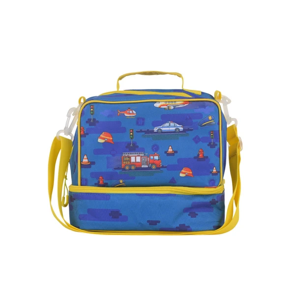 ESTIA HOME ART KIDS LUNCH BAG 6L - CITY HEROES