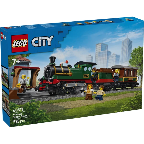 LEGO® CITY TRAINS ΡΕΤΡΟ ΑΤΜΟΚΙΝΗΤΟ ΤΡΕΝΟ