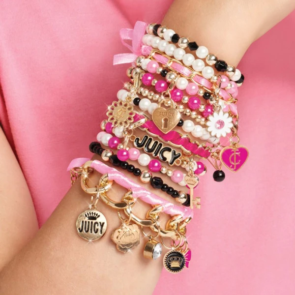 MAKE IT REAL JUICY COUTURE GLITZ \'N GLAM CHARM ΒΡΑΧΙΟΛΙΑ