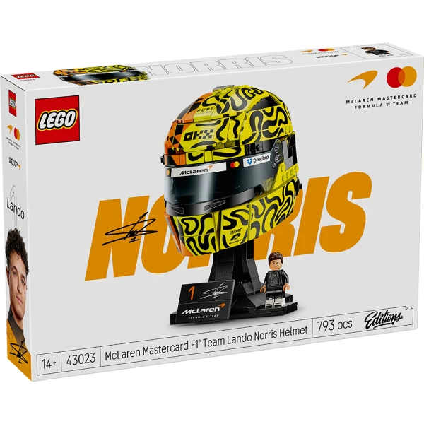 LEGO® EDITIONS VEHICLES McLAREN MASTERCARD F1 TEAM LANDO NORRIS HELMET