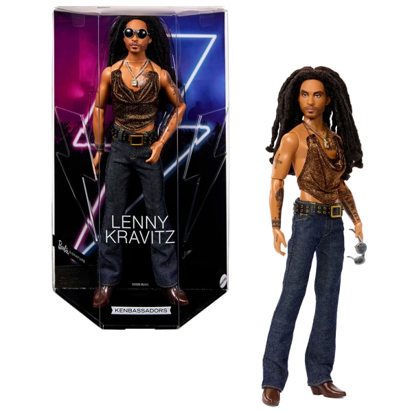 ΣΥΛΛΕΚΤΙΚΗ ΚΟΥΚΛΑ BARBIE SIGNATURE KENBASSADORS LENNY KRAVITZ