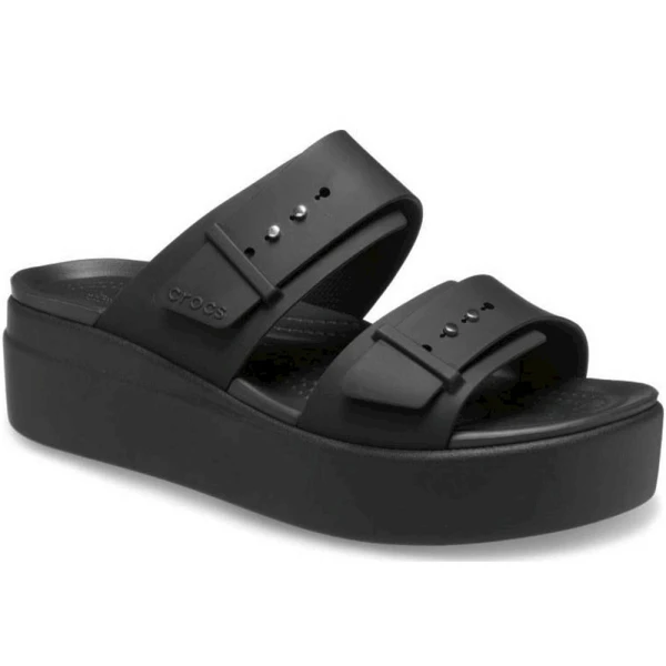 CROCS BROOKLYN BUCKLE LOWWDG BLACK