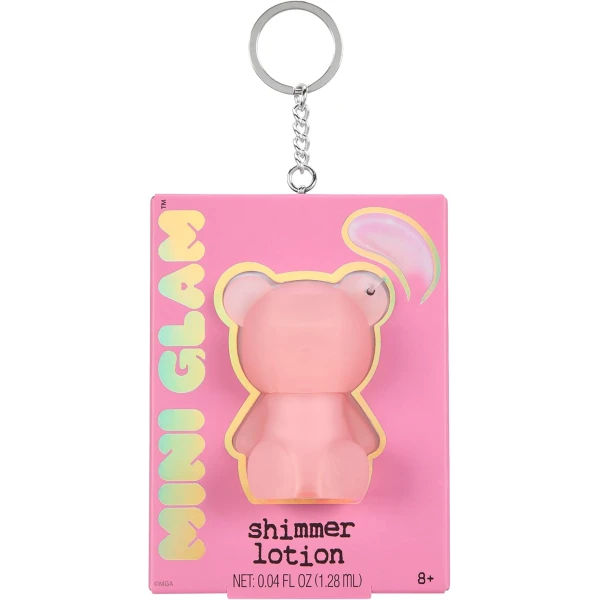 MINI GLAM COSMETIC BEAR SHIMMER LOTION – PINK