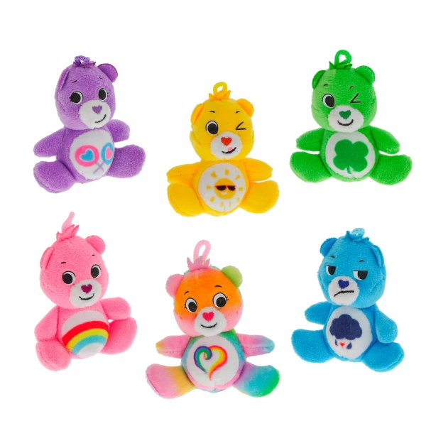 CARE BEARS ΛΟΥΤΡΙΝΑ ΣΥΛΛΕΚΤΙΚΑ ΑΡΚΟΥΔΑΚΙΑ MINIS 7 cm - 6 ΣΧΕΔΙΑ