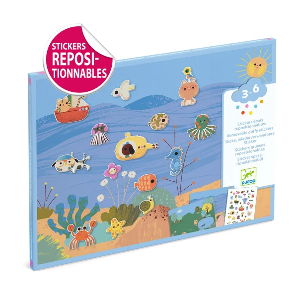 DJECO I CREATE STICKERS SUMMER