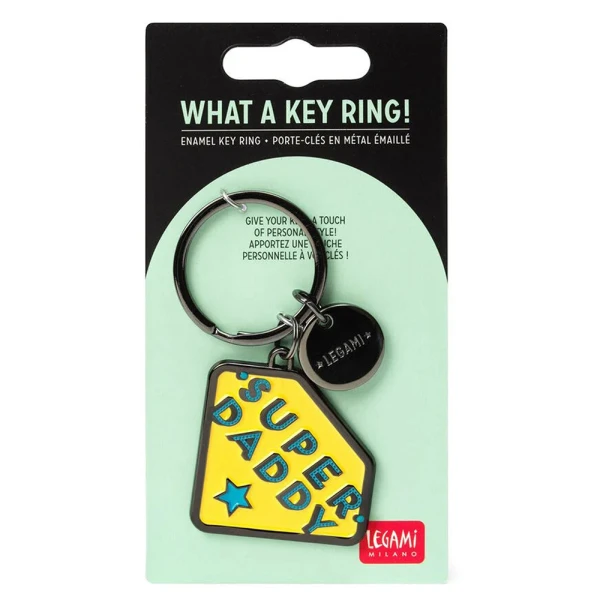 LEGAMI ΜΠΡΕΛΟΚ WHAT A KEY RING - SUPER DADDY