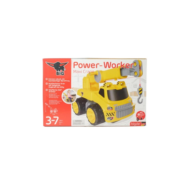 BIG RIDE-ON POWER WORKER MAXI CRANE