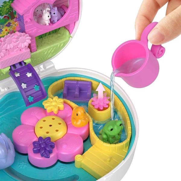 POLLY POCKET Ο ΚΟΣΜΟΣ ΤΗΣ POLLY - ΣΕΤΑΚΙ FLOWER GARDEN BUNNY