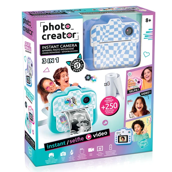 PHOTO CREATOR INSTANT CAMERA - 4COLOURS