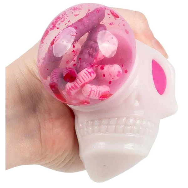 SCRUNCHEMS SQUEEZY SKULL OF HORRORS