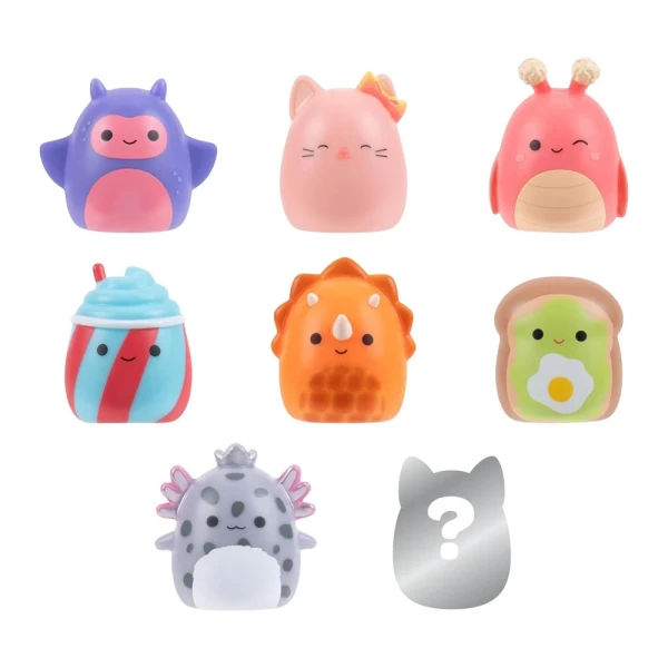 SQUISH-A-LONGS SQUISHMALLOWS ΣΕΤ 8 τεμ. W6 ΦΙΓΟΥΡΕΣ & ΑΞΕΣΟΥΑΡ