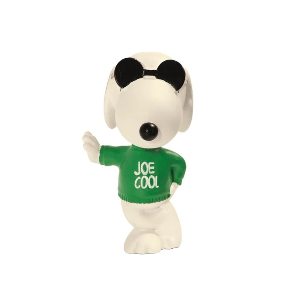 SCHLEICH PEANUTS MINIATURE - SNOOPY WEARING A JOE COOL T-SHIRT