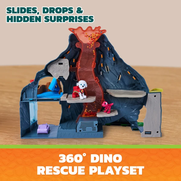 PAW PATROL DINO MOVIE ΣΕΤ ΠΑΙΧΝΙΔΟΥ ΗΦΑΙΣΤΕΙΟ SUPER LAVA BLAST