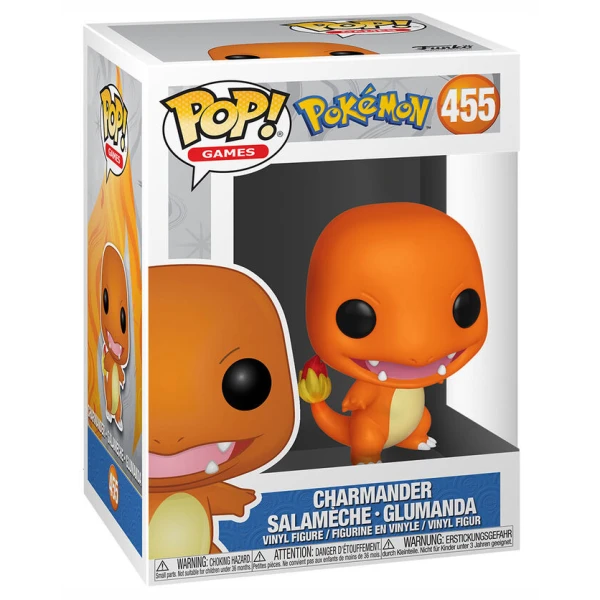 FUNKO POP! GAMES POKEMON ΦΙΓΟΥΡΑ ΒΙΝΥΛΙΟΥ CHARMANDER SALAMECHE GLUMANDA 455