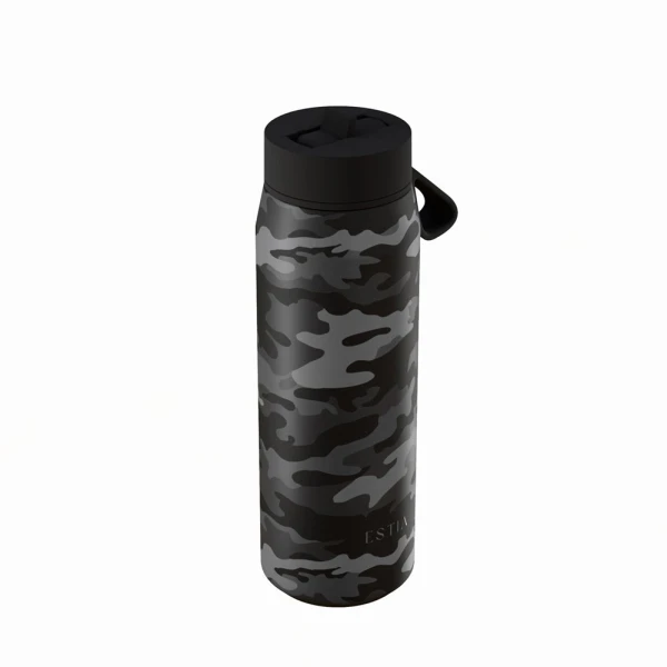 ESTIA HOME ART ΘΕΡΜΟΣ PULSE SAVE THE AEGEAN 500ml DARK CAMO