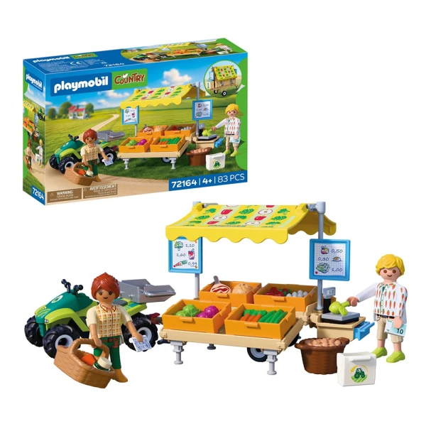 PLAYMOBIL COUNTRY ΥΠΑΙΘΡΙΟΣ ΠΑΓΚΟΣ ΛΑΧΑΝΙΚΩΝ