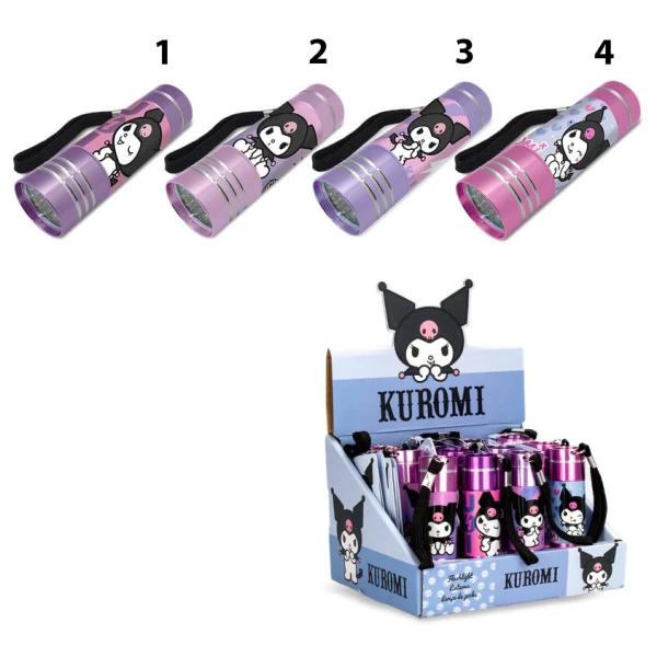 ΦΑΚΟΣ ΑΛΟΥΜΙΝΙΟΥ 9 LEDS KUROMI - 4 ΣΧΕΔΙΑ
