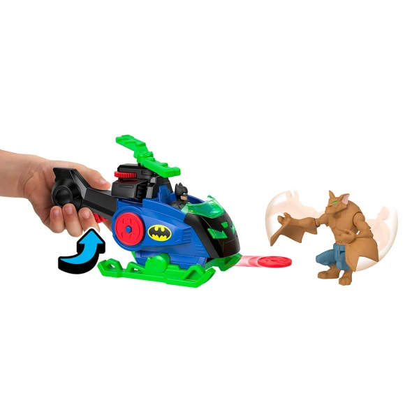 IMAGINEXT SUPER FRIENDS BATMAN ΜΕ ΕΛΙΚΟΠΤΕΡΟ