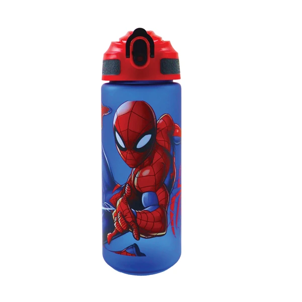 ΠΛΑΣΤΙΚΟ ΠΑΓΟΥΡΙ 600ml ΜΕ ΚΑΛΑΜΑΚΙ SPIDERMAN