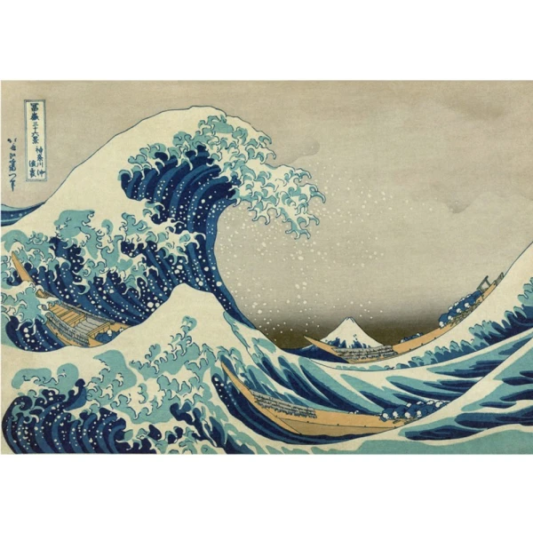 LISCIANI ΠΑΖΛ 500 τεμ. ΚΑΙ ΣΕΛΙΔΟΔΕΙΚΤΕΣ HOKUSAI THE GREAT WAVE