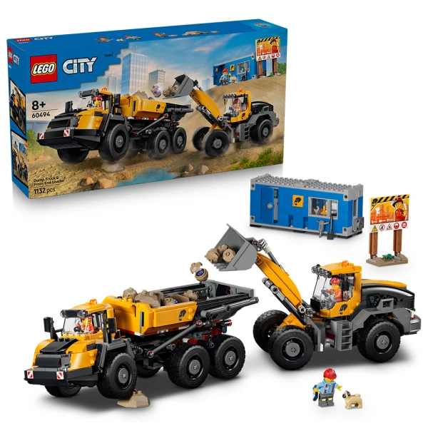 LEGO® CITY BIG VEHICLES ΑΝΑΤΡΕΠΟΜΕΝΟ ΦΟΡΤΗΓΟ ΚΑΙ ΦΟΡΤΩΤΗΣ ΤΡΟΧΩΝ