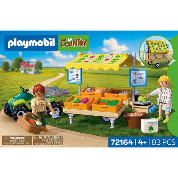 PLAYMOBIL COUNTRY ΥΠΑΙΘΡΙΟΣ ΠΑΓΚΟΣ ΛΑΧΑΝΙΚΩΝ
