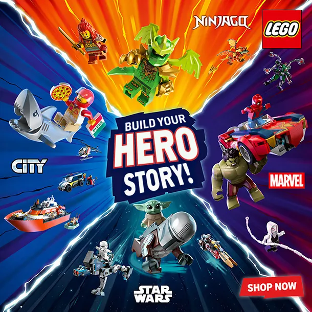 LEGO Make heroes history